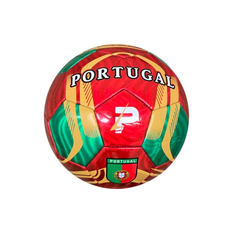 PLAYPRO Country Training Soccer Ball: World Edition (Portugal - Gold,