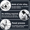 2 Pack Glass Cabinet Lock Single Glass Door Locks Display