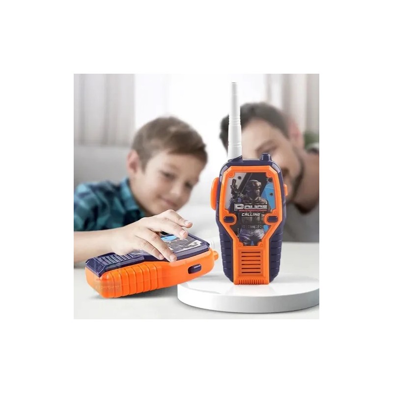 Walkie Talkies Radios Niños Interacción Entre Padres E Hijos