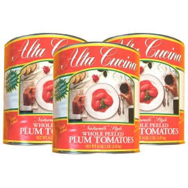 Stanislaus, Alta Cucina Whole Peeled Plum Tomatoes 103 oz (Pack of 3)