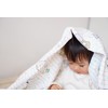 Vit Heart Sanrio Baby Star Grey Stripe Gauze Swaddle (SB03S)