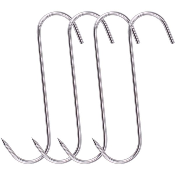 17.78 cm S-Hook Meat Hook High Performance Stainless Steel Meat