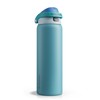 Encool Insulated Stainless Steel Water Bottle with Straw - Leak