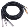 DS18B20 Waterproof Temperature Sensor, Digital with 12-bit ADC, Stainless Steel