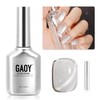 GAOY GAOY Cat Eye Gel Nail Polish, Glitter Holographic Nail