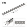 sourcing map 5Pcs M4 x 60mm Fully Threaded Rod 304