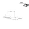#8-32 Stainless Steel U -Style Clip-On Nut,U-Type Fasteners (Pack of