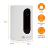 Smartwares Privacy Überwachungskamera CIP-37350 - WiFi Verbindung - Schutz Ihrer