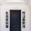 Baldwin Estate 90671.003.CD Solid Brass Traditional House Number One in