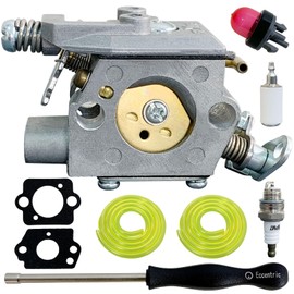 Ruixing OEM 309376002 Carburetor Carb kit for Ryobi RY3714 RY3716 37cc RY3818 38CC 2 Cycle Gas Chainsaw Replace Homelite 309376002 308054203