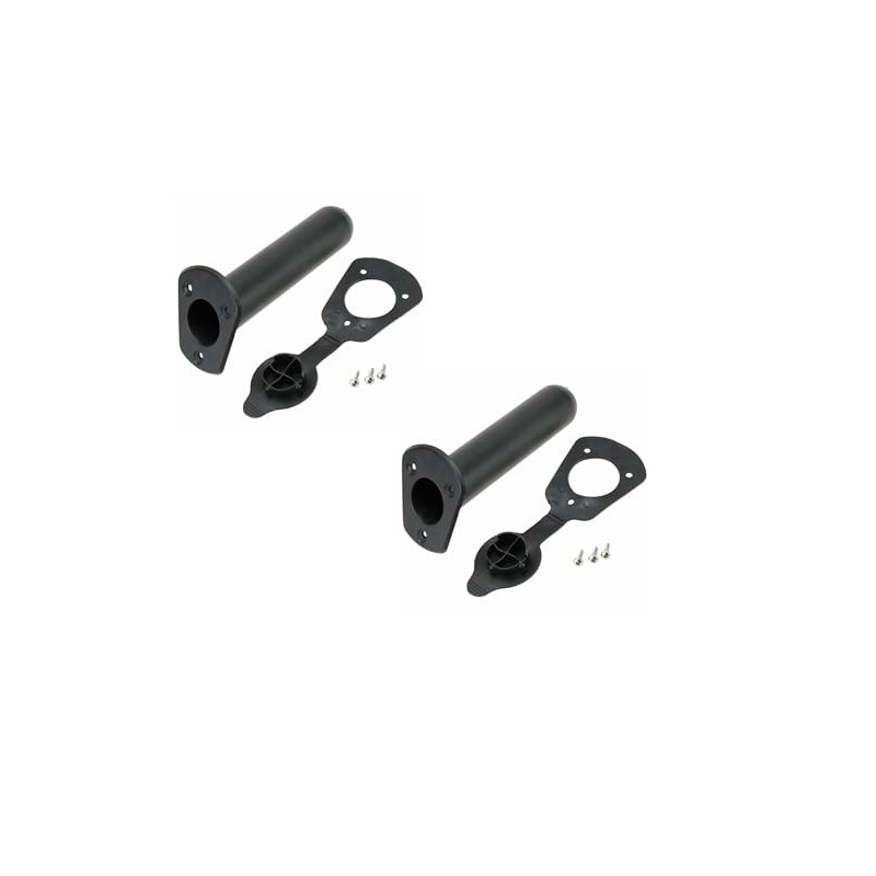 2 x Flush Mount Rod Holders for Kayaks, Canoes and