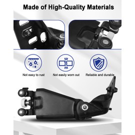 QAGGUM Sliding Door Roller Hinge Compatible with Ford Transit Connect 2014 2015 2016 2017 2018 2019 2020 2021 2022 Replace DT1Z-9926801-C DT1Z9926801A, Left Driver Side