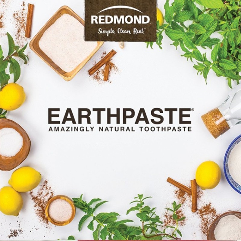REDMOND Earthpaste - Natural Non-Fluoride Toothpaste, 4 Ounce Tube (3