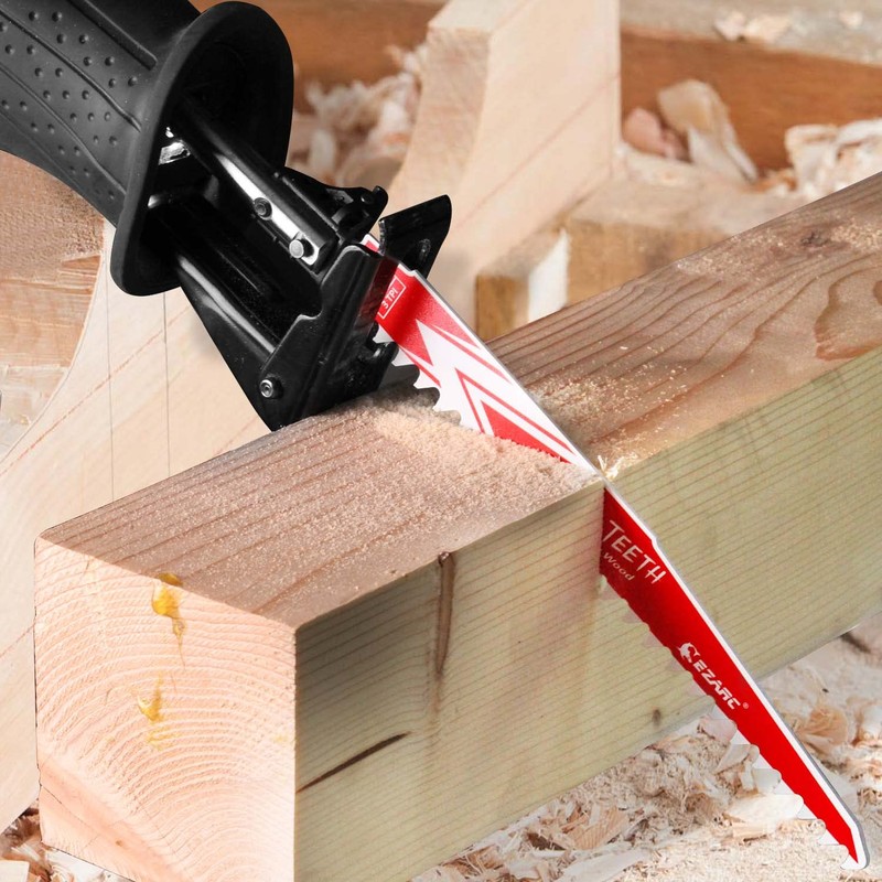 EZARC Carbide Reciprocating Saw Blade R943HM Endurance for Hard Wood
