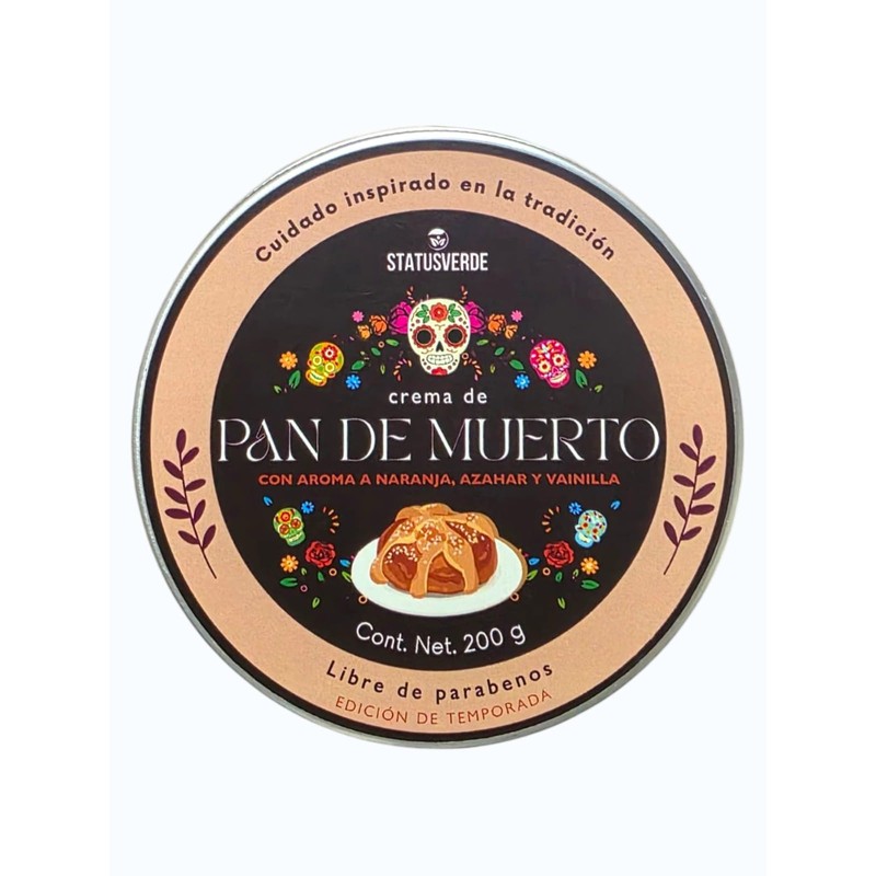 Crema Corporal Pan de Muerto con Canela y Azahar |