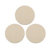 Partuto 3pc 4" 100mm Universal Wool Polishing Buffing Pad -