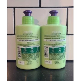 Garnier 2 Garnier Hair Care Fructis Curl Air Dry Defining Butter Cream 48hr Frizz Vegan