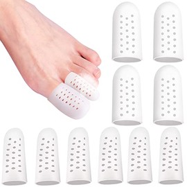 Consigue alivio inmediato con Zerdie: 2 pares dedales ergonómicos de Silicona Gel ideales para tratar uñas encarnadas, ampollas y roces de forma efectiva. Mejora tu