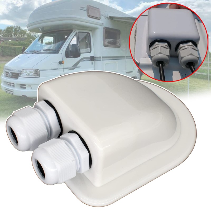 AUTOXBERT IP68 Weatherproof Solar Cable Entry Gland Solar Panel Wire