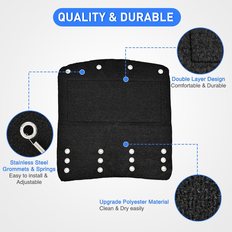 Nilight RV Step Covers 3 Pack 20 inch, Fits 8-10"
