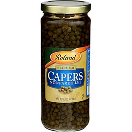 Roland Foods Nonpareille Capers, 16 Ounce Jar, Pack of 1