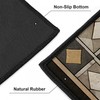 Half Circle Door Mat Thin Non-Slip Absorbent Half Moon Rug