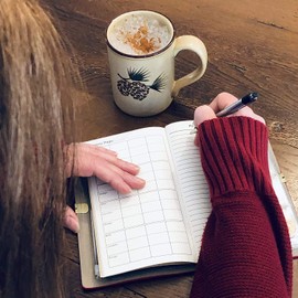 Pennybandz The Penny Journal Holds 146 Coins the Ultimate Souvenir Penny Collecting Book for your Coin Collection Holds 128 Pressed Pennies and 18 Pressed Quarters or Nickels (Thundercloud Gray)