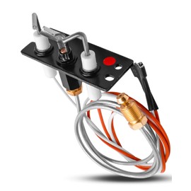 JUFZQO 2090-013 IPI Pilot Assembly Fit for Heatilator Heat-N-Glo Quadra-Fire Majestic Outdoor Lifestyle Propane Gas (LP) Fireplaces, Replace SRV2090-013