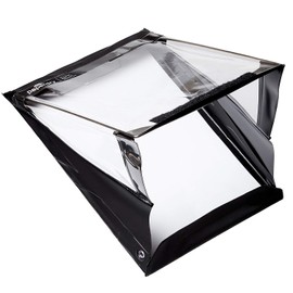 Paperdry Letter Portrait Waterproof Clipboard - Premium PVC Material [18-Month Warranty] (Letter Portrait, Black)