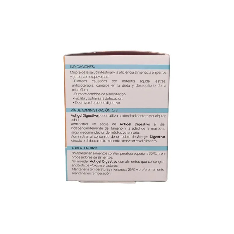 Actigel Digestivo Probioticos Colageno P Perro 15 Sobres