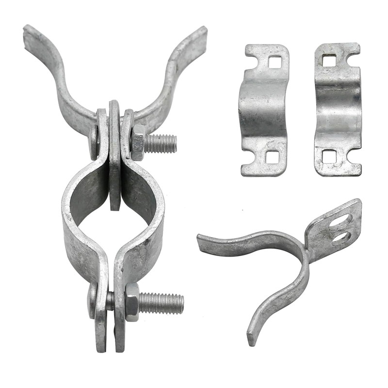 DUZFOREI 2PCS Chain Link Fence Gate Latch with Padlock Hole