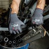 Gorilla Grip A5 Cut Resistant Work Gloves, Touschreen Compatible Safety