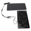 10W Solar Panel Powered Fan Efficient Fast Cooling Solar Powered