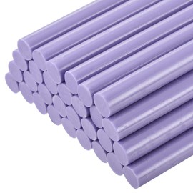 QUARKZMAN Pack of 30 11 mm x 200 mm Hot Glue Sticks Mini Glue Sticks for Hot Glue Gun, Hot Glue Sticks for Repairing Arts Decorating DIY Crafts, Purple