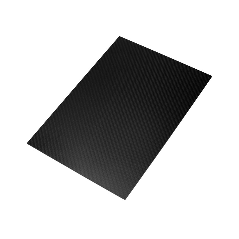 QWORK 3K Carbon Fibre Board 2 x 200 x 300mm