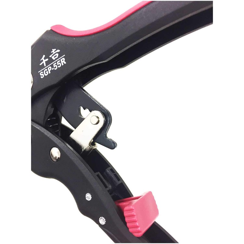Senkichi SGP-55R Auto Ratchet Pruning Shears, Cutting Raw Trees Up