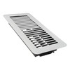 Deflecto Floor Register, Includes Steel Grill and Rust-Proof Damper Box,