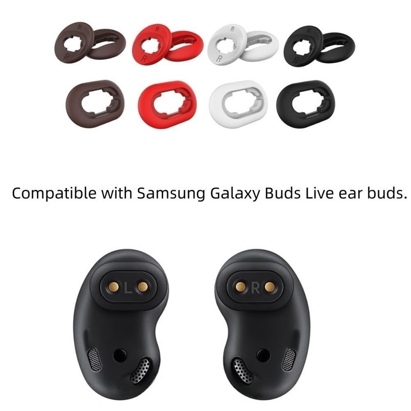 SNHTLS Silicone Replacement Ear Tips Earbuds Tips Compatible with Galaxy