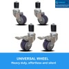 3" Casters for Stainless Steel Work Table | Wheels for