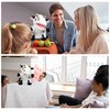 Easfan Cow Hand Puppet with Movable Mouth Interactive Storytelling Cute