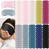 300 Pcs Eye Masks Bulk Sleeping Blindfold with Adjustable Strap