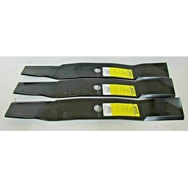 XHT 3 USA Blades Compatible with John Deere M136195 54" F687 M653 M655 647A 657A 667A 717A 727A