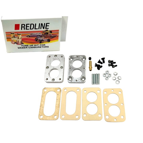 Weber Redline Carburetor Manifold Adapter Kit For K551 Jeep 258