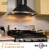 LED Appliance Bulb, 40W Equivalent, Range Hood Light Bulbs, Soft