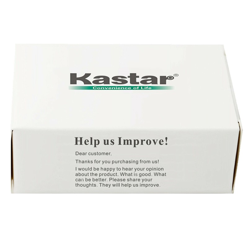 Kastar 2PCS AA 1.2V 2000mAh Ni-MH Rechargeable Batteries Cell Flat