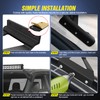 Nilight 2PCS 52 inch Curved LED Light Bar Bracket at