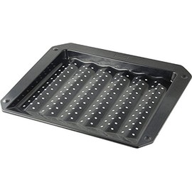 Zenker Grill and Oven Tray Special Cooking 38x33x3 cm in Black, Enamel 38 x 33 x 3 cm