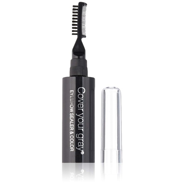 Cover Your Gray Total Brow Eyebrow Sealer, Black, 10 g