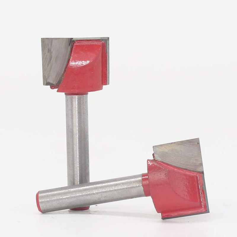9Pcs/Set T-Slot Cutter, 6mm Shank Bottom Cleaning Bit CNC Router