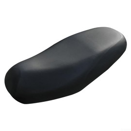 Shock Absorbing Motorcycle Seat Cover for Reliable Comfort and Easy Installation - Black
